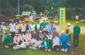 愛媛県年金受給者協会新居浜支部の皆さん