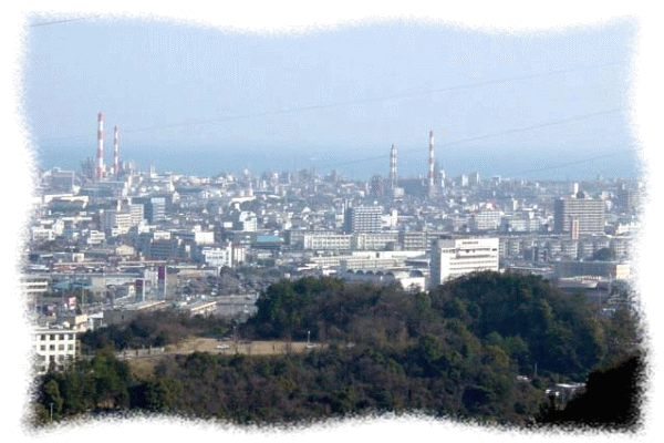 惣開の航空写真です