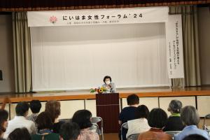 新居浜市女性連合協議会会長あいさつ