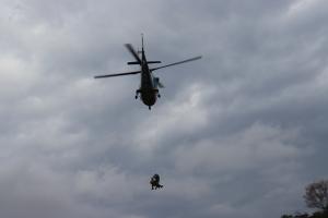 愛媛県警察航空隊訓練