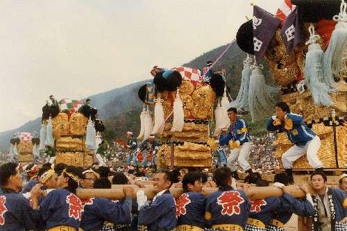 山根公園統一かきくらべ（昭和50年代：船木校区）の写真