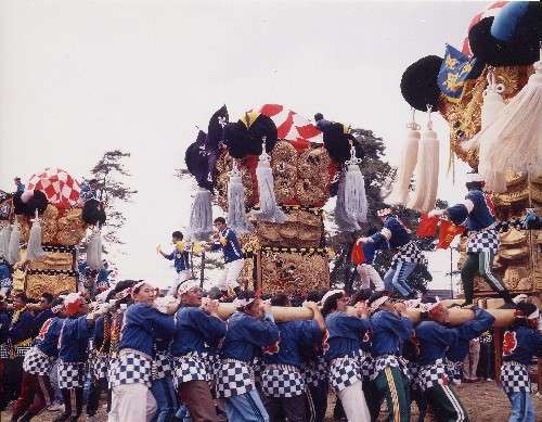 山根公園統一かきくらべ（長野・池田・高祖）の写真