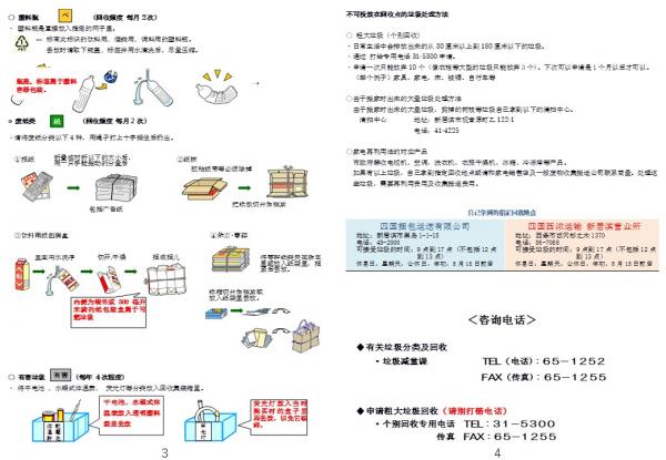 ごみの分別・出し方２