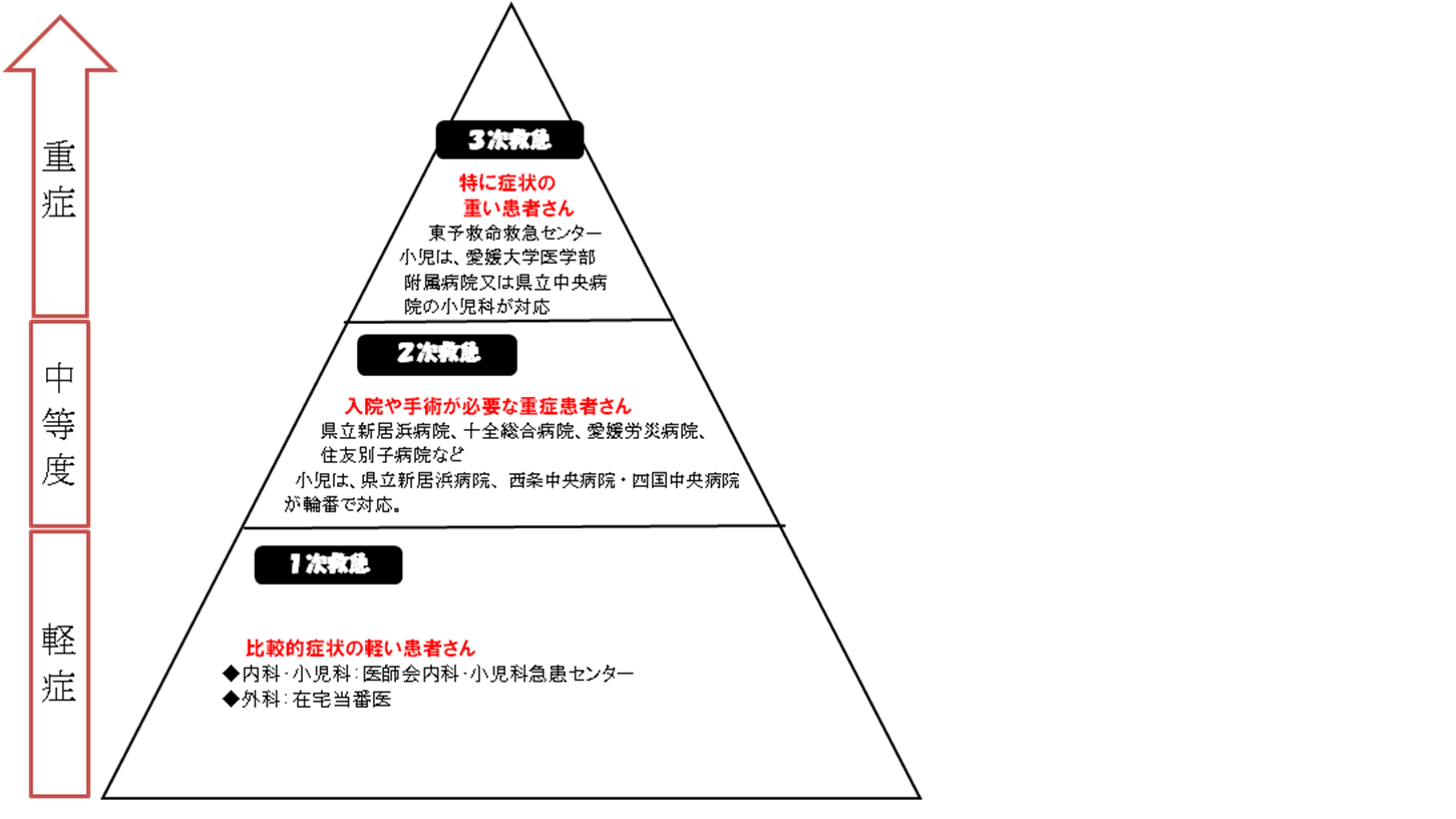 新居浜市救急医療体制